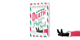 front cover of death and papa noel hardback